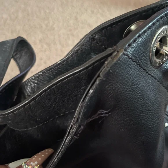 Michael Kors silver studded limited edition bag… - Picture 3 of 10